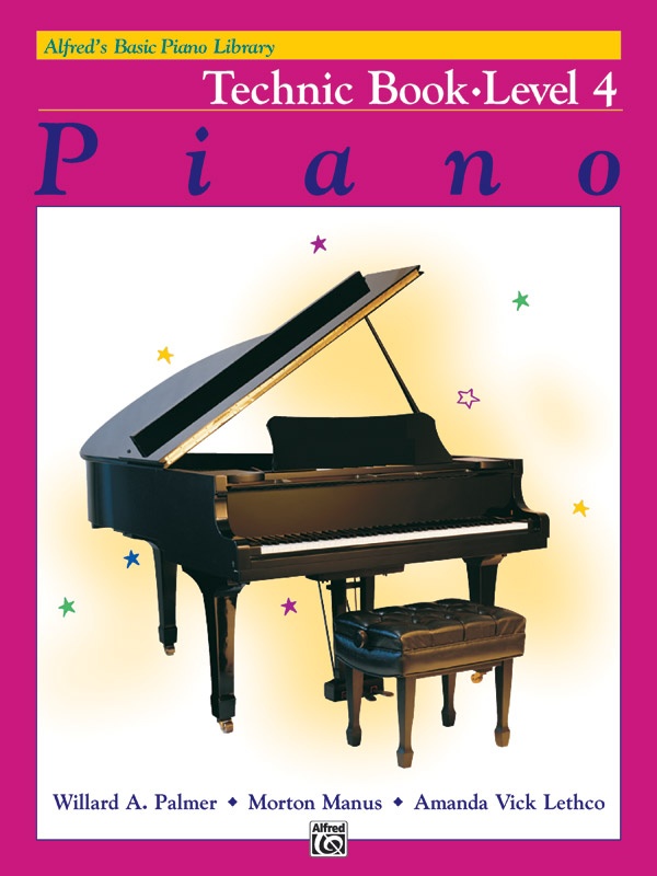 Alfred's Basic Piano Library: Technic Book 4 Book