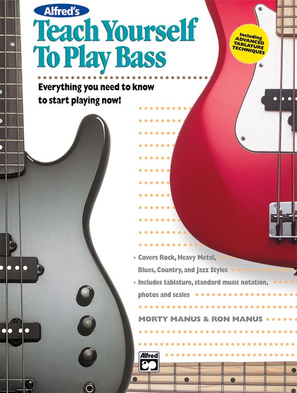 Alfred's Teach Yourself To Play Bass Everything You Need To Know To Start Playing Now! Book