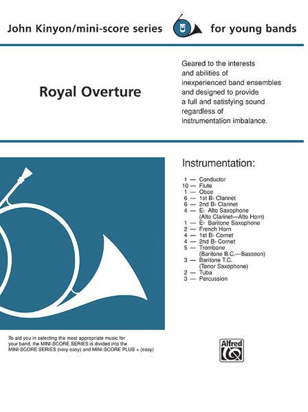 Royal Overture Conductor Score & Parts