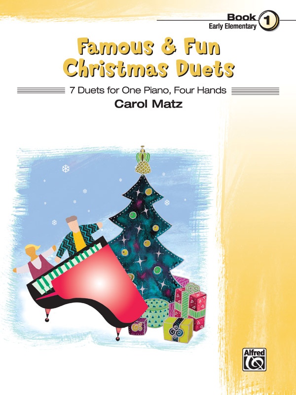 Famous & Fun Christmas Duets, Book 1 7 Duets For One Piano, Four Hands Book