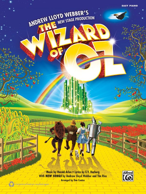 The Wizard Of Oz: Selections From Andrew Lloyd Webber's New Stage Production Book