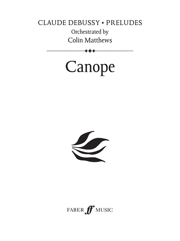 Canope Prelude 4 Study Score