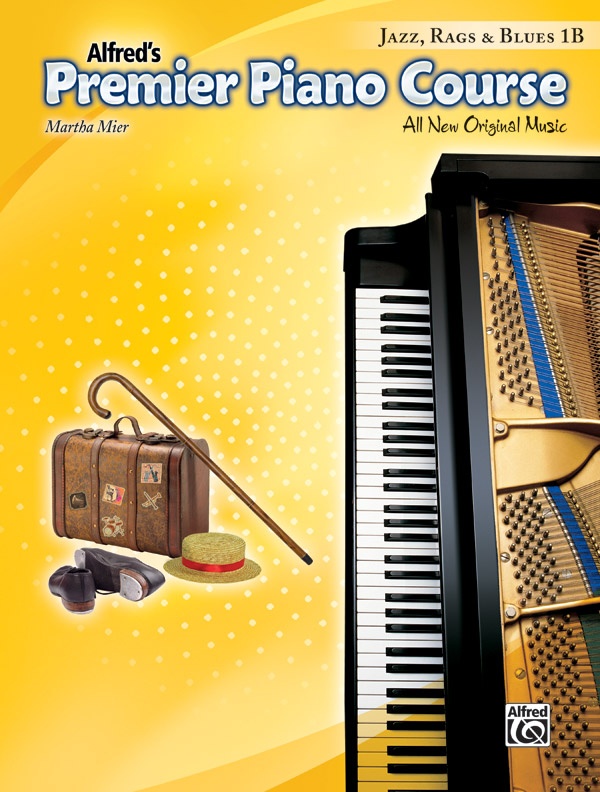 Premier Piano Course, Jazz, Rags & Blues 1B All New Original Music Book