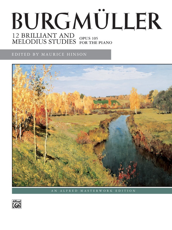 BurgmüLler: 12 Brilliant Studies, Opus 105 Book