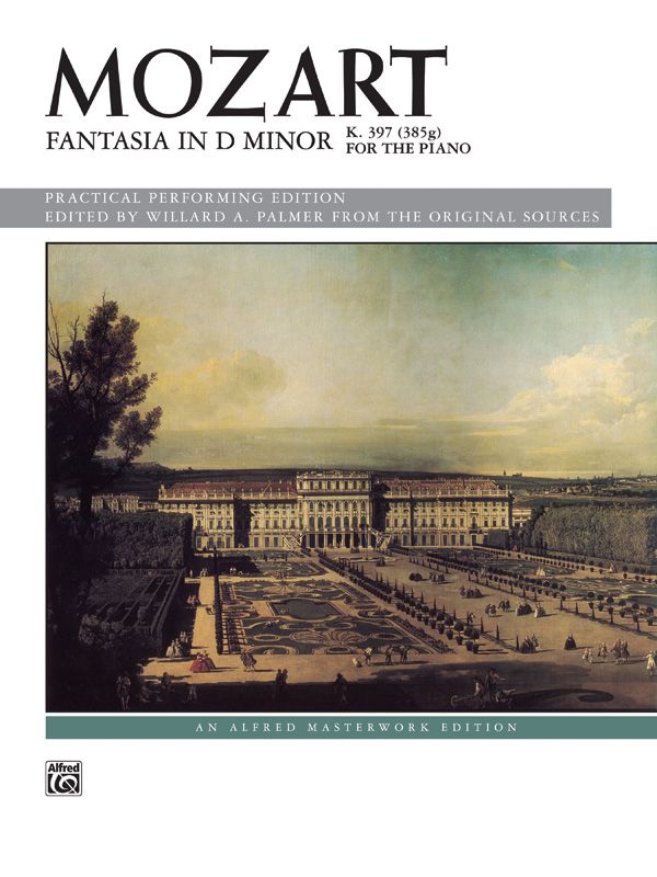 Mozart: Fantasia In D Minor, K. 397 Sheet