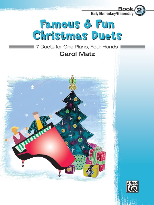 Famous & Fun Christmas Duets, Book 2 7 Duets For One Piano, Four Hands Book