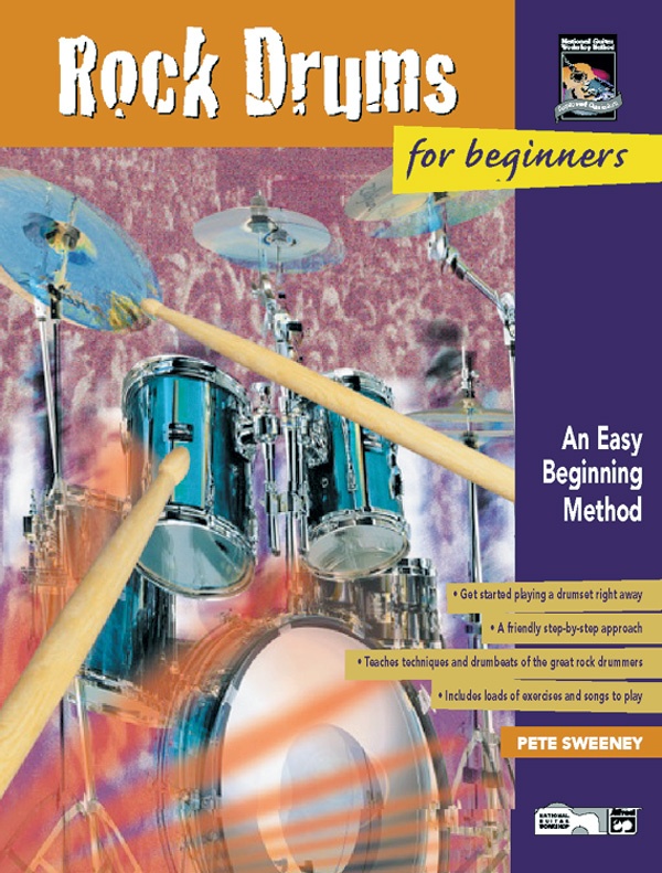 Rock Drums For Beginners, Vols. 1 & 2 An Easy Beginning Method Book & Dvd