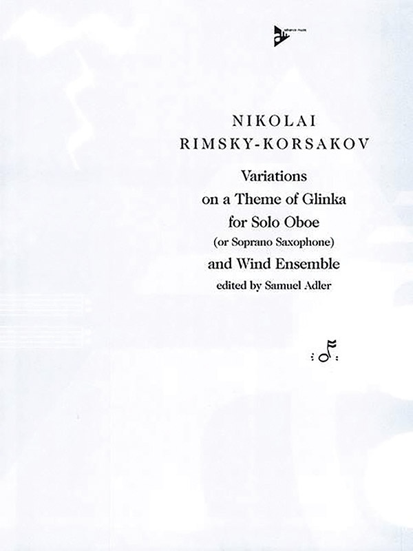 Variations On A Theme Of Glinka Conductor Score & Parts