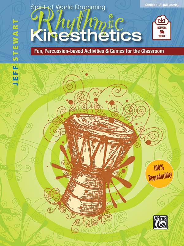 Rhythmic Kinesthetics Fun Percussion-Based Activities & Games For The Classroom Book & Dvd