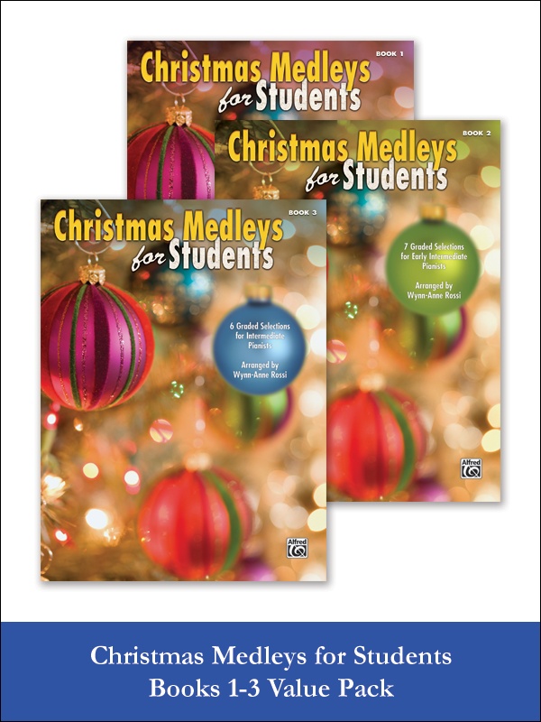 Christmas Medleys For Students, 1-3 (Value Pack) Value Pack