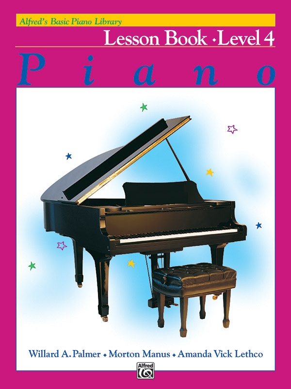 Alfred's Basic Piano Library: Lesson Book 4 Book