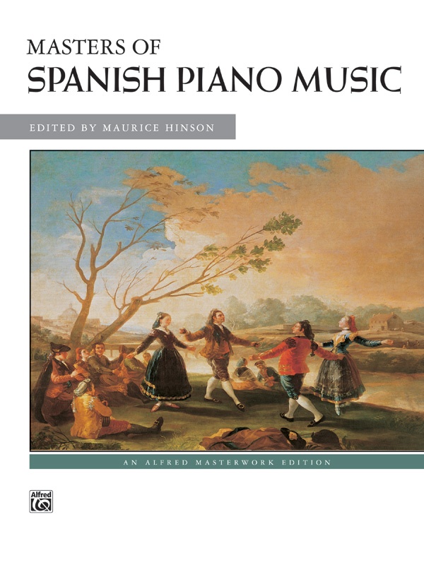 Masters Of Spanish Piano Music Book