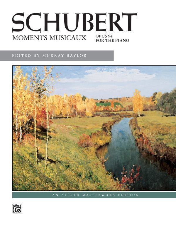 Schubert: Moments Musicaux, Opus 94 Book