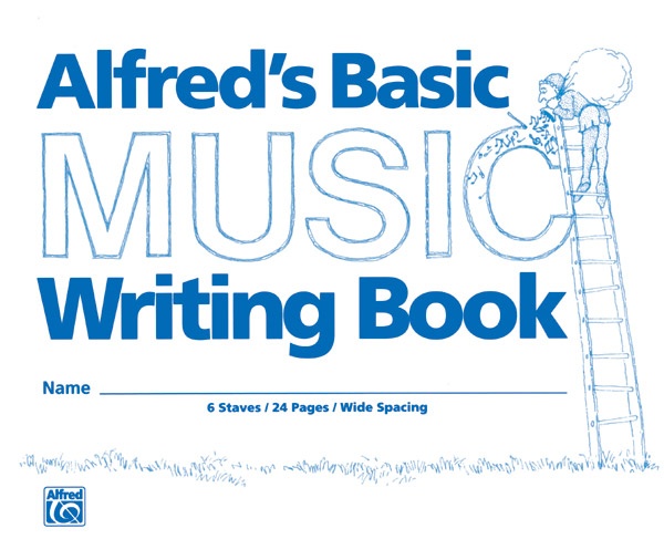 Alfred's Basic Music Writing Book (8" X 6") Book
