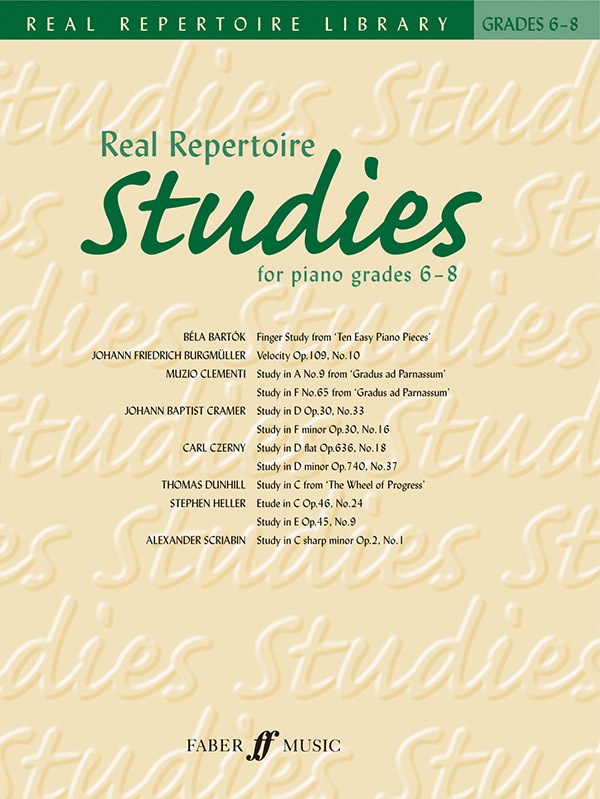 Real Repertoire Studies For Piano Grades 6-8