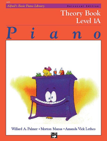 Alfred's Basic Piano Library: Universal Edition Theory Book 1A Book