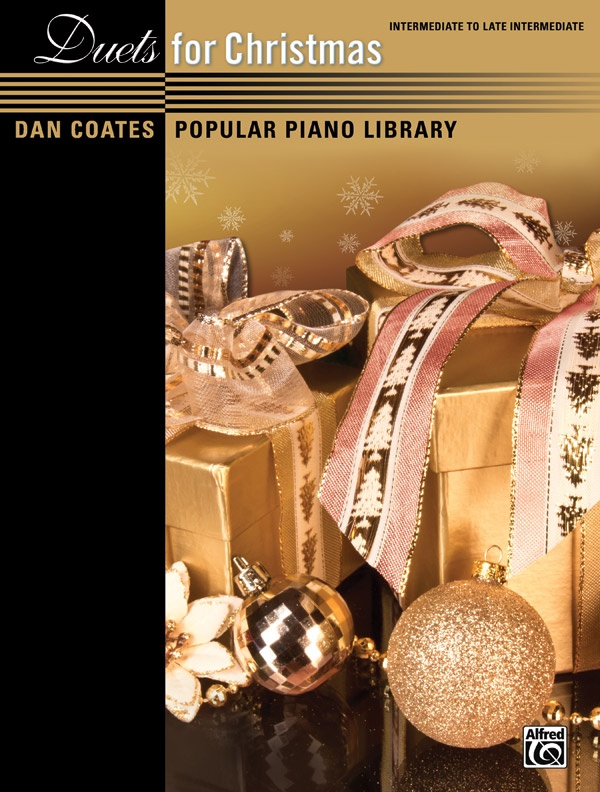 Dan Coates Popular Piano Library: Duets For Christmas Book