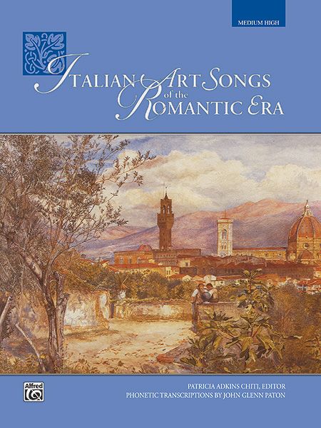 Italian Art Songs Of The Romantic Era Book