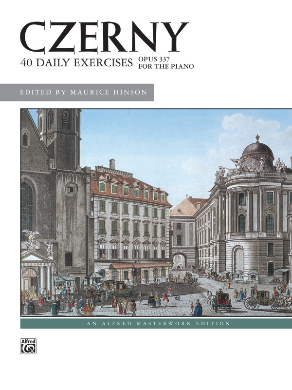 Czerny: 40 Exercises, Opus 337 Book