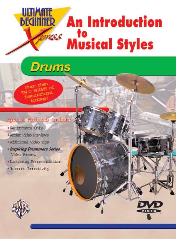 Ultimate Beginner Xpress™: An Introduction To Musical Styles For Drums Dvd