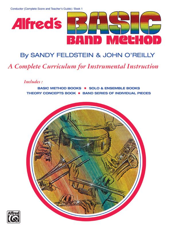Alfred's Basic Band Method, Book 1 A Complete Curriculum For Instrumental Instruction Comb Bound Book & Full Score