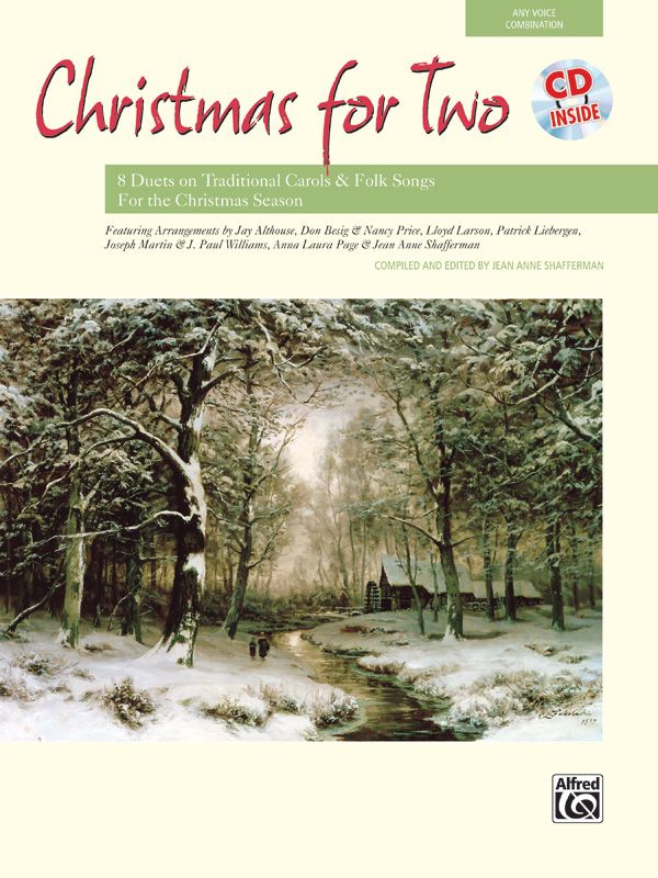 Christmas For Two 8 Duets On Traditional Carols And Folk Songs Book & Cd
