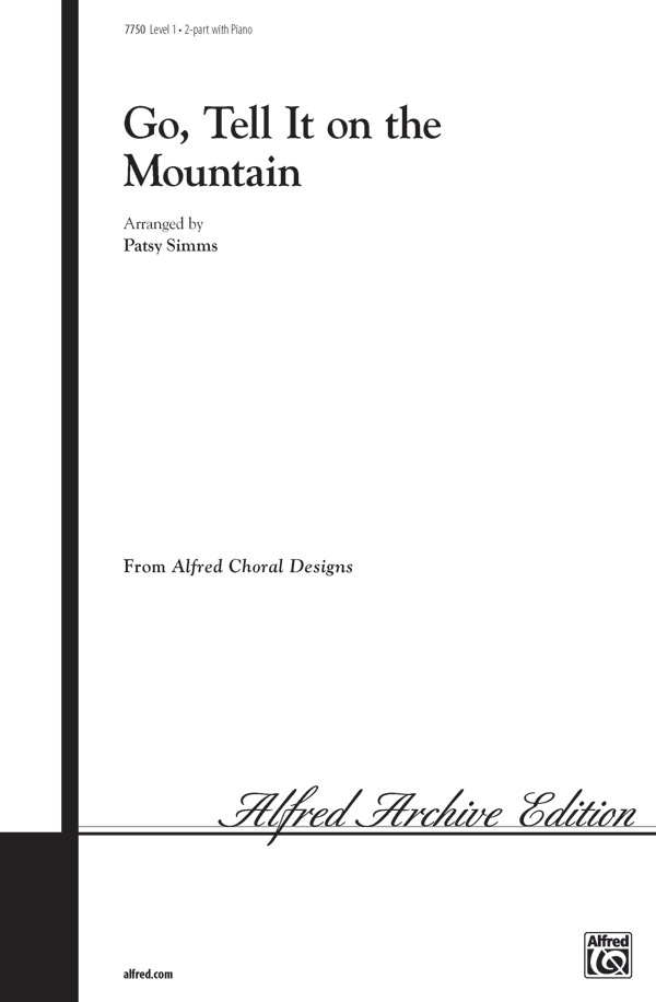 Go Tell It On The Mountain Choral Octavo