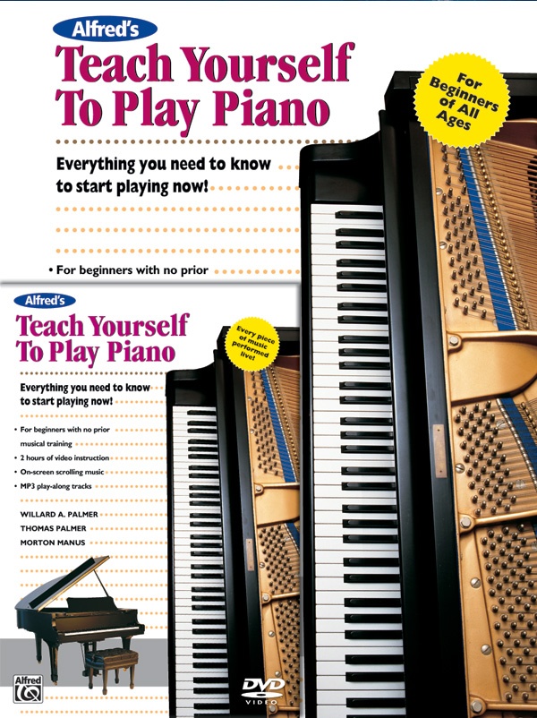 Alfred's Teach Yourself To Play Piano Everything You Need To Know To Start Playing Now! Book & Dvd