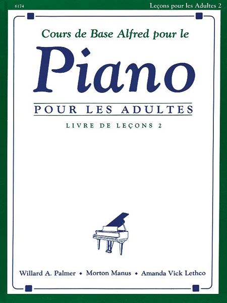 Alfred's Basic Adult Piano Course: French Edition Lesson Book 2 Book