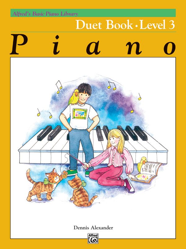 Alfred's Basic Piano Library: Duet Book 3 Book
