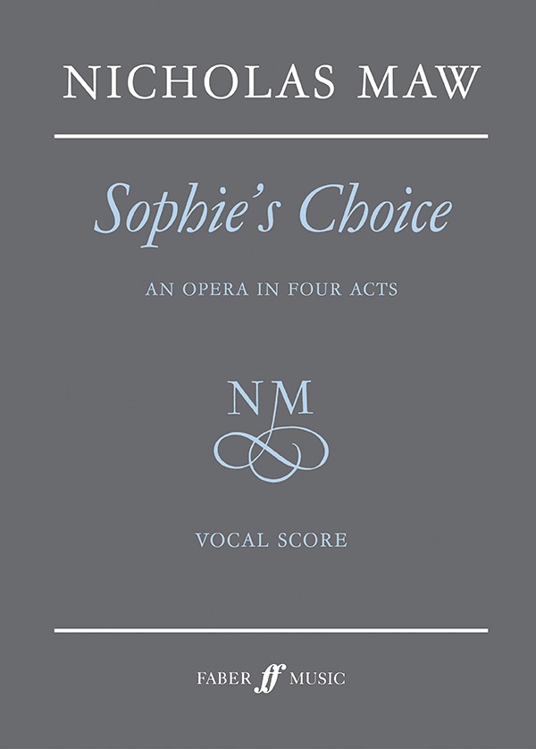 Sophie's Choice Vocal Score