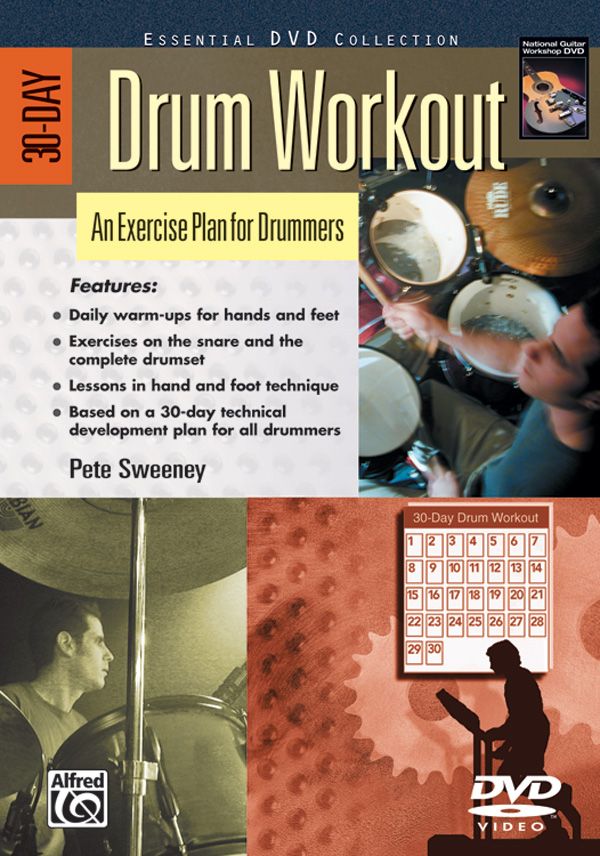 30-Day Drum Workout An Exercise Plan For Drummers Dvd