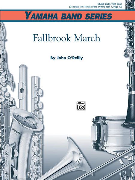 Fallbrook March Conductor Score & Parts