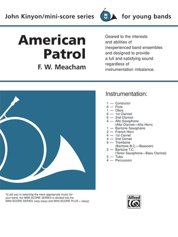 American Patrol Conductor Score & Parts