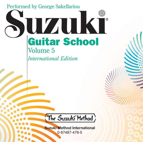 Suzuki Guitar School Cd, Volume 5 International Edition Cd