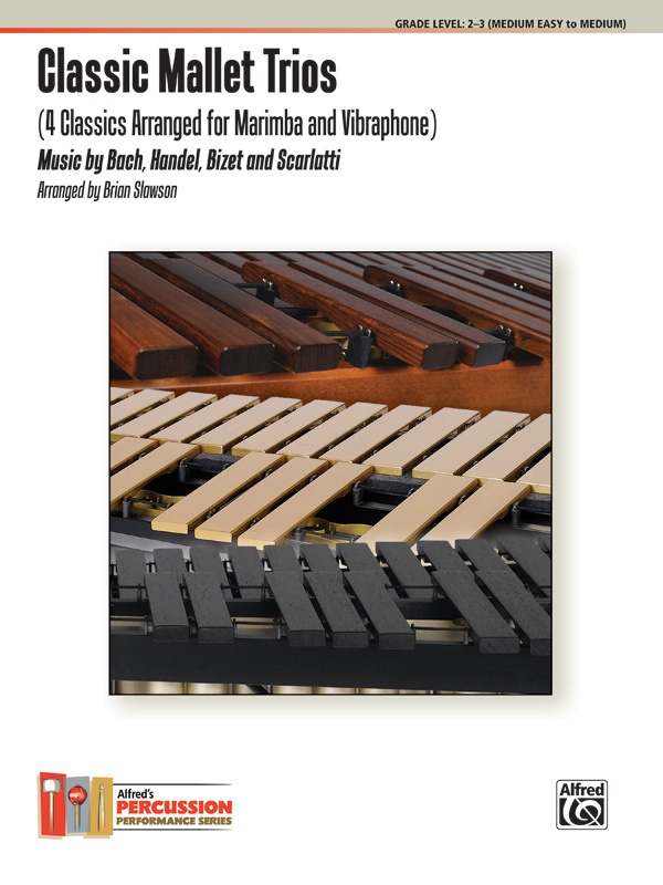 Classic Mallet Trios, Volume 1 4 Classics Arranged For Marimba And Vibraphone Book