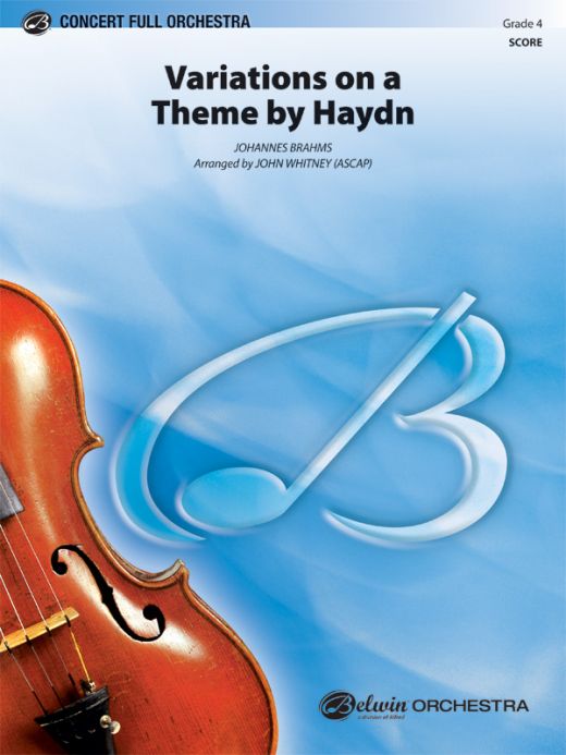 Variations On A Theme By Haydn Conductor Score & Parts