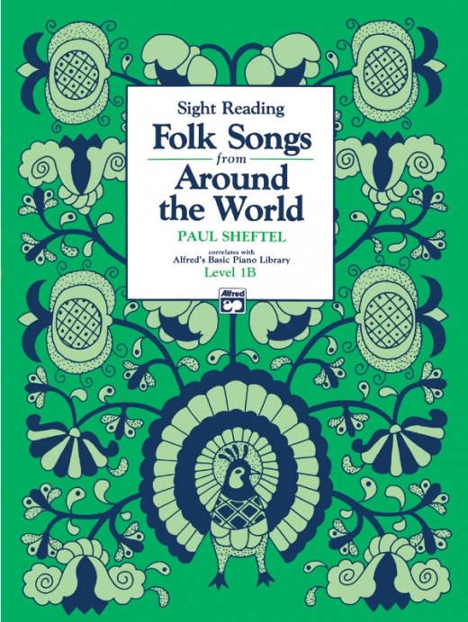Alfred's Basic Piano Library: Folk Song Book 1B Book