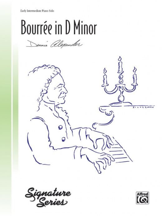 BourréE In D Minor Sheet - Signature Series for Piano
