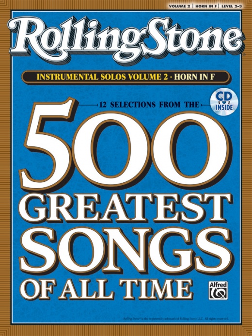 Instrumental Solos: Rolling Stone Magazine's 500 Greatest Songs of All Time, Volume 2 (Book & CD)