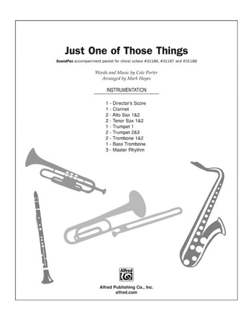 Just One Of Those Things Instrumental Parts