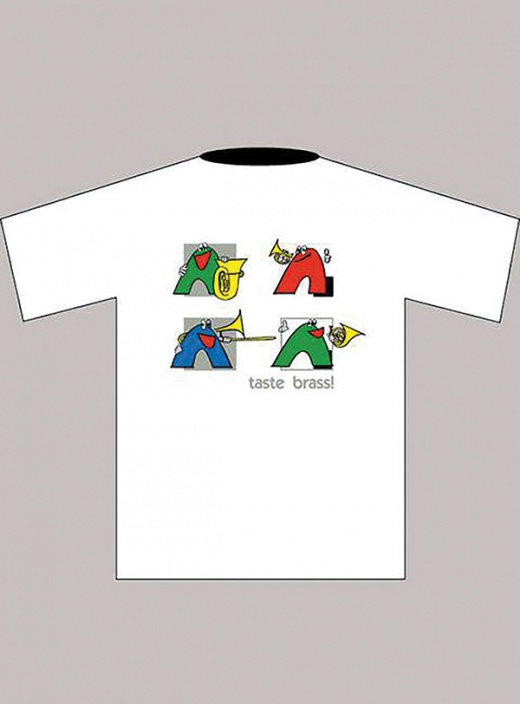 Taste Brass! Advance Music T-Shirt - White Children's Medium