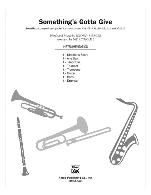 Something's Gotta Give Instrumental Parts