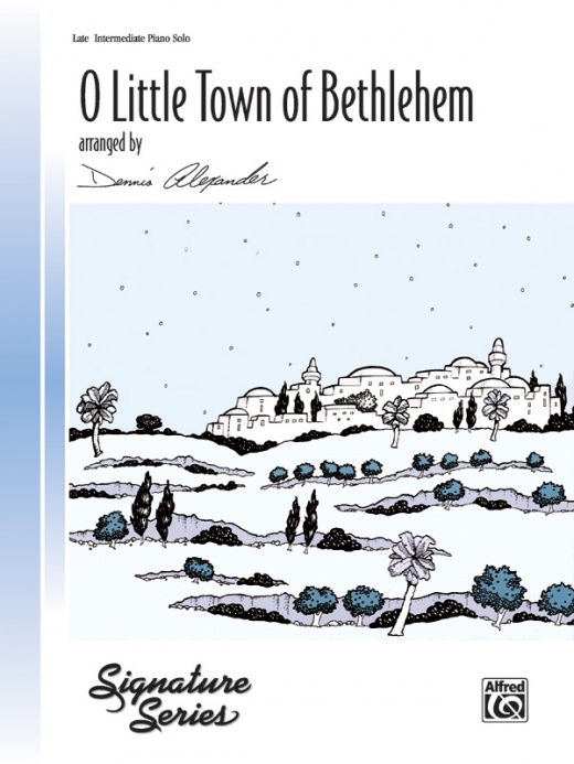 O Little Town Of Bethlehem Sheet