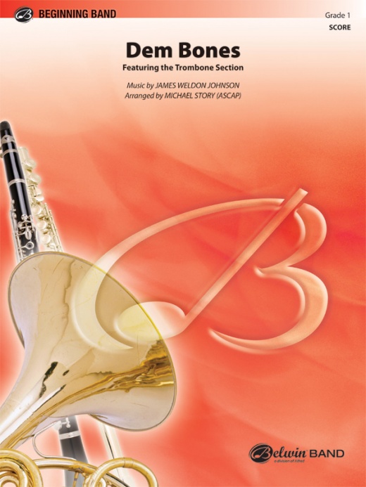Dem Bones Featuring The Trombone Section Conductor Score & Parts