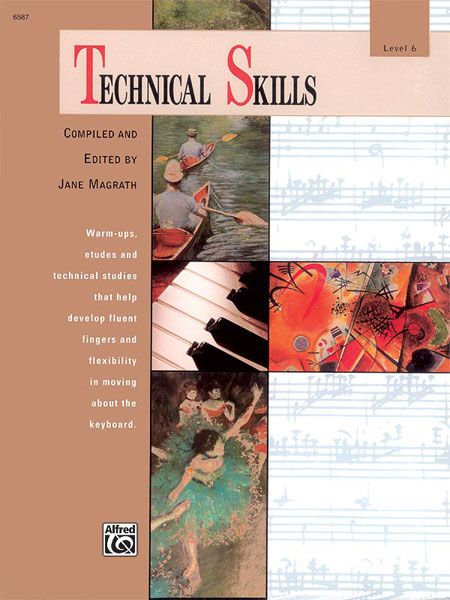 Technical Skills Level 6 Book - Improve Your Piano Skills
