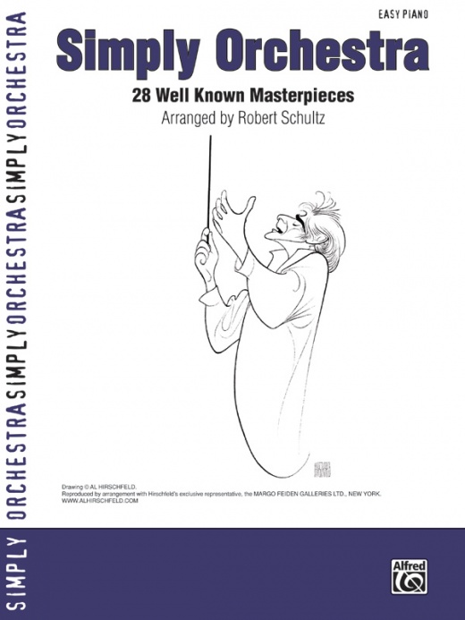 Simply Orchestra 28 Well Known Masterpieces Book for Piano