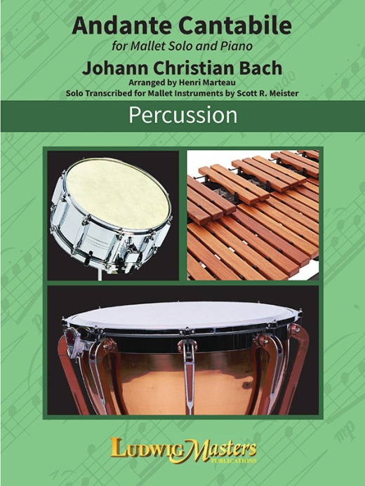 Andante Cantabile Sheet: Mallet Instrument Solo and Piano