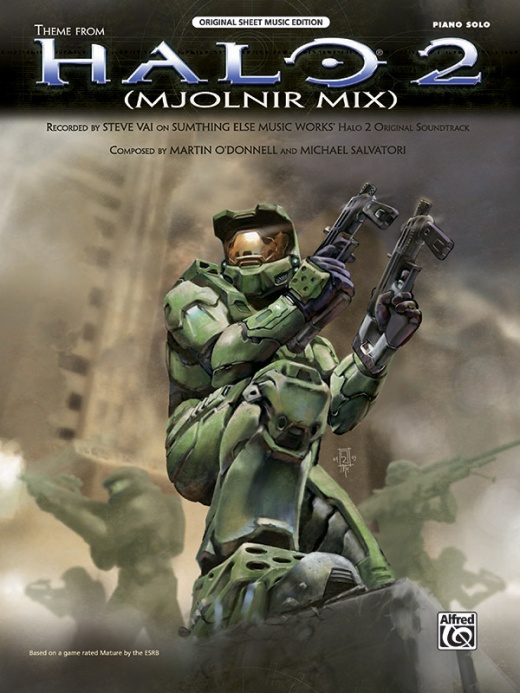 Halo 2 Theme (Mjolnir Mix) Sheet Music - Piano Solo