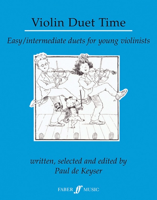 Violin Duet Time Easy/Intermediate Duets For Young Violinists Book